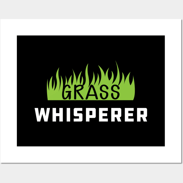 Mower - Grass Whisperer Wall Art by KC Happy Shop